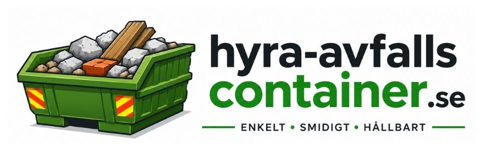 Container för blandat avfall – hyra container med fast pris och snabb leverans